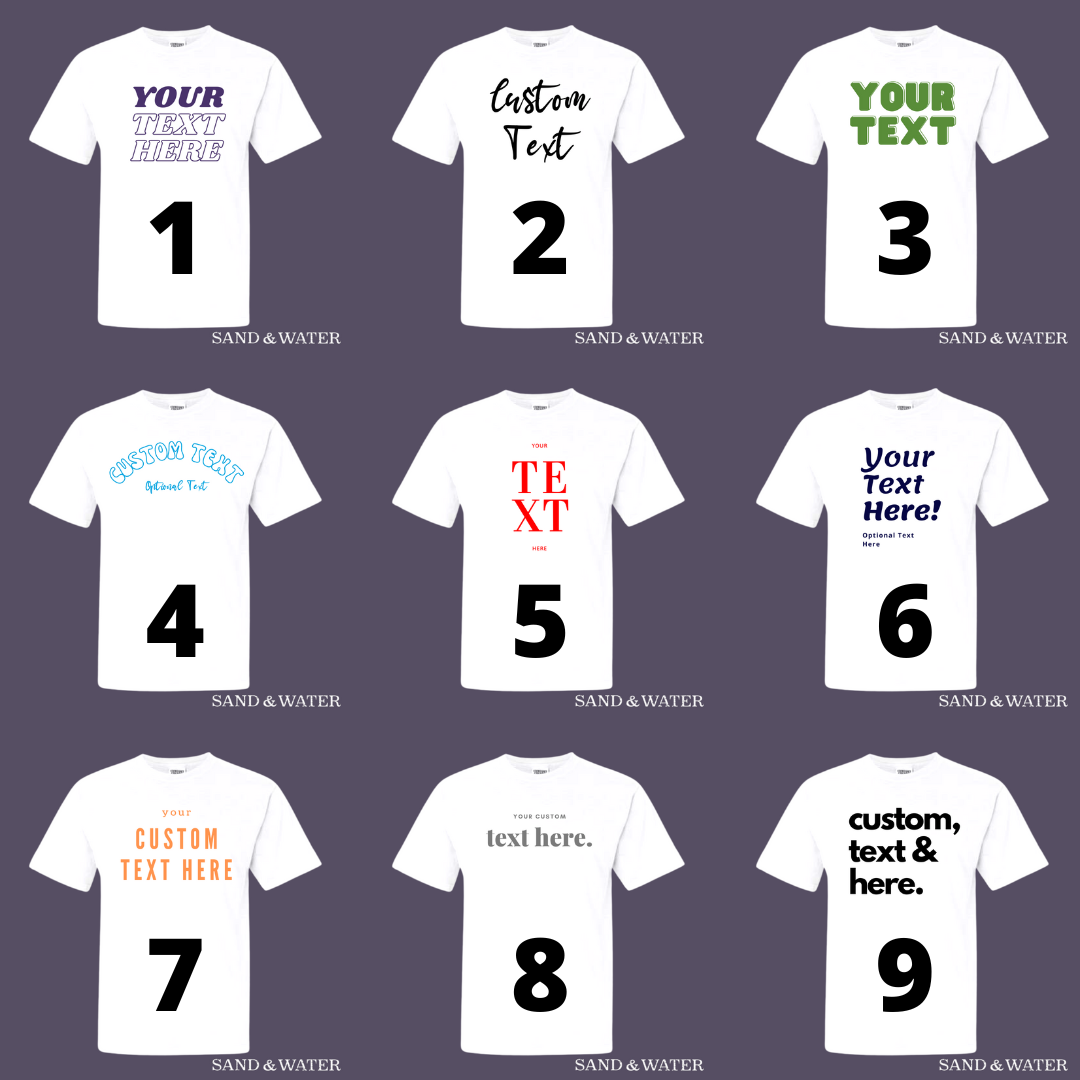 Custom Adult Tee