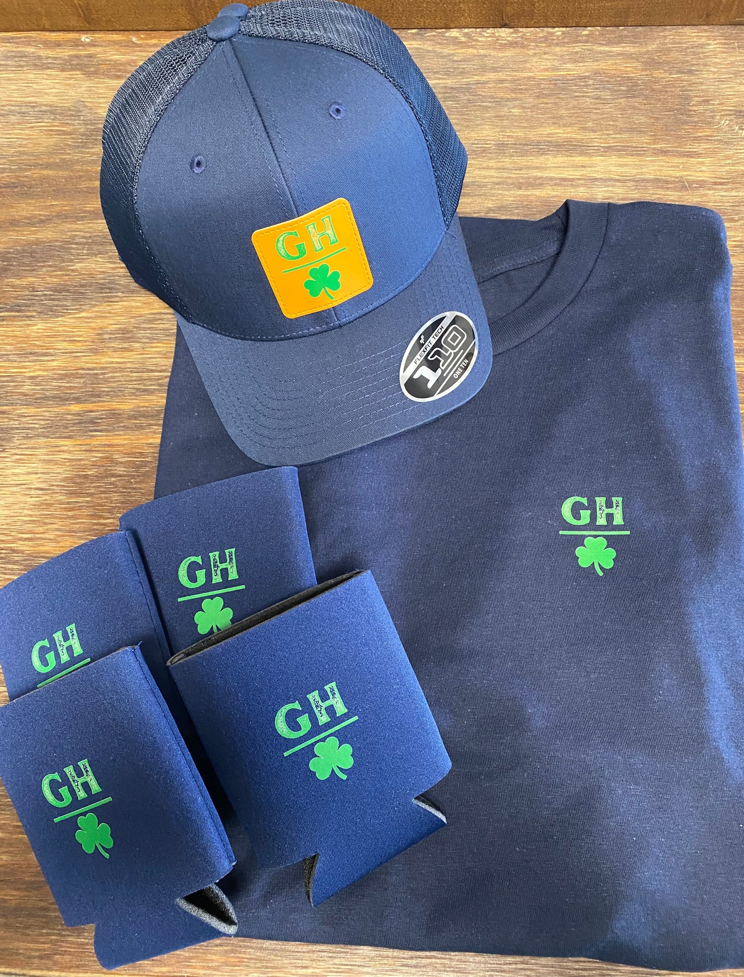 Green Harbor "GH" Shamrock Hat