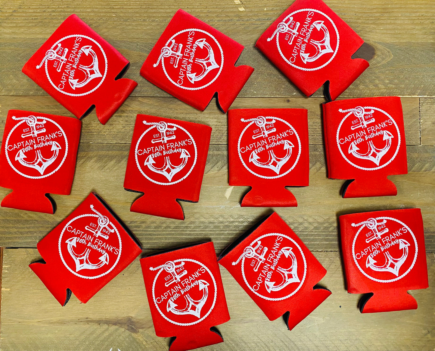 Custom Koozie Logo Design BULK