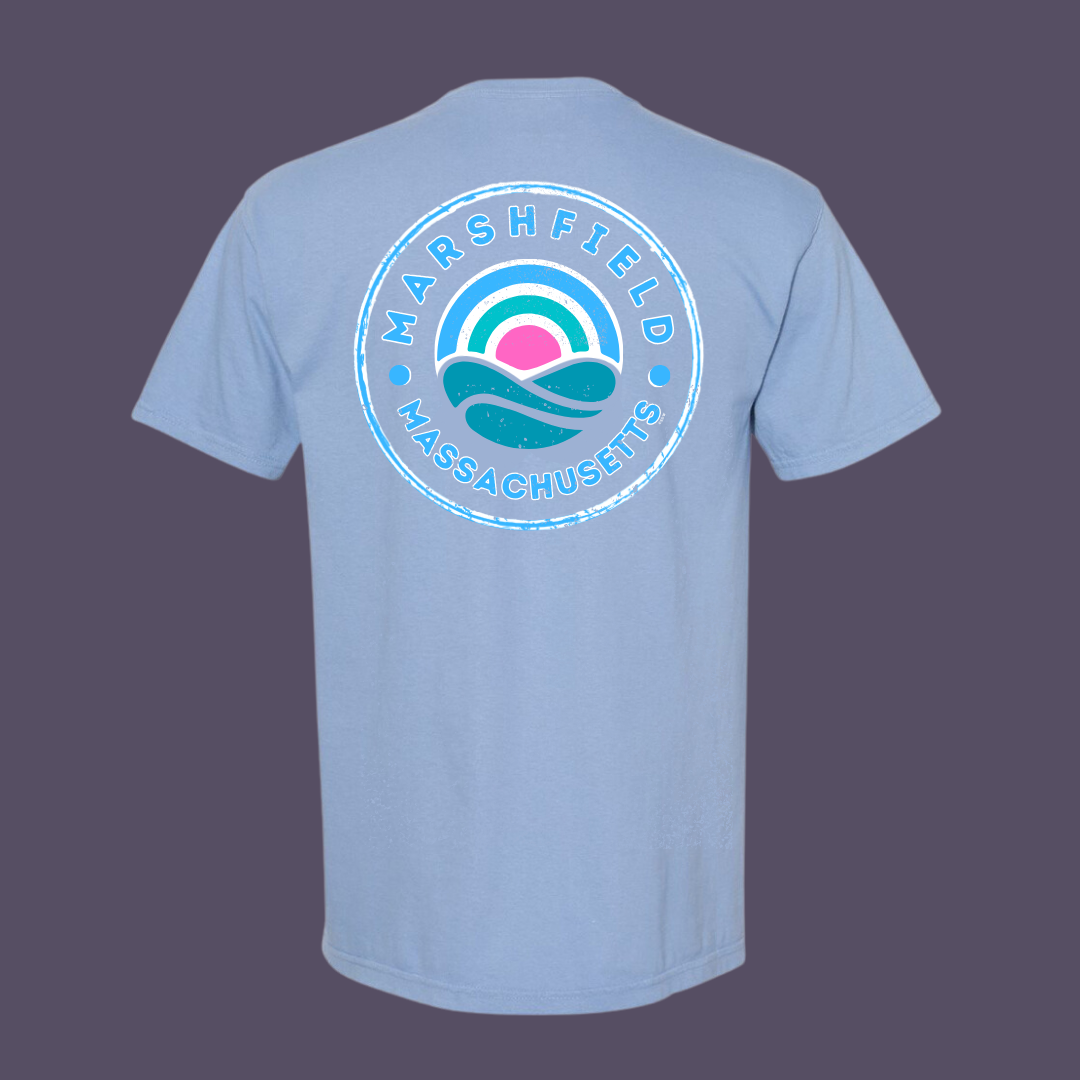 Marshfield Blue Sunrise Tee