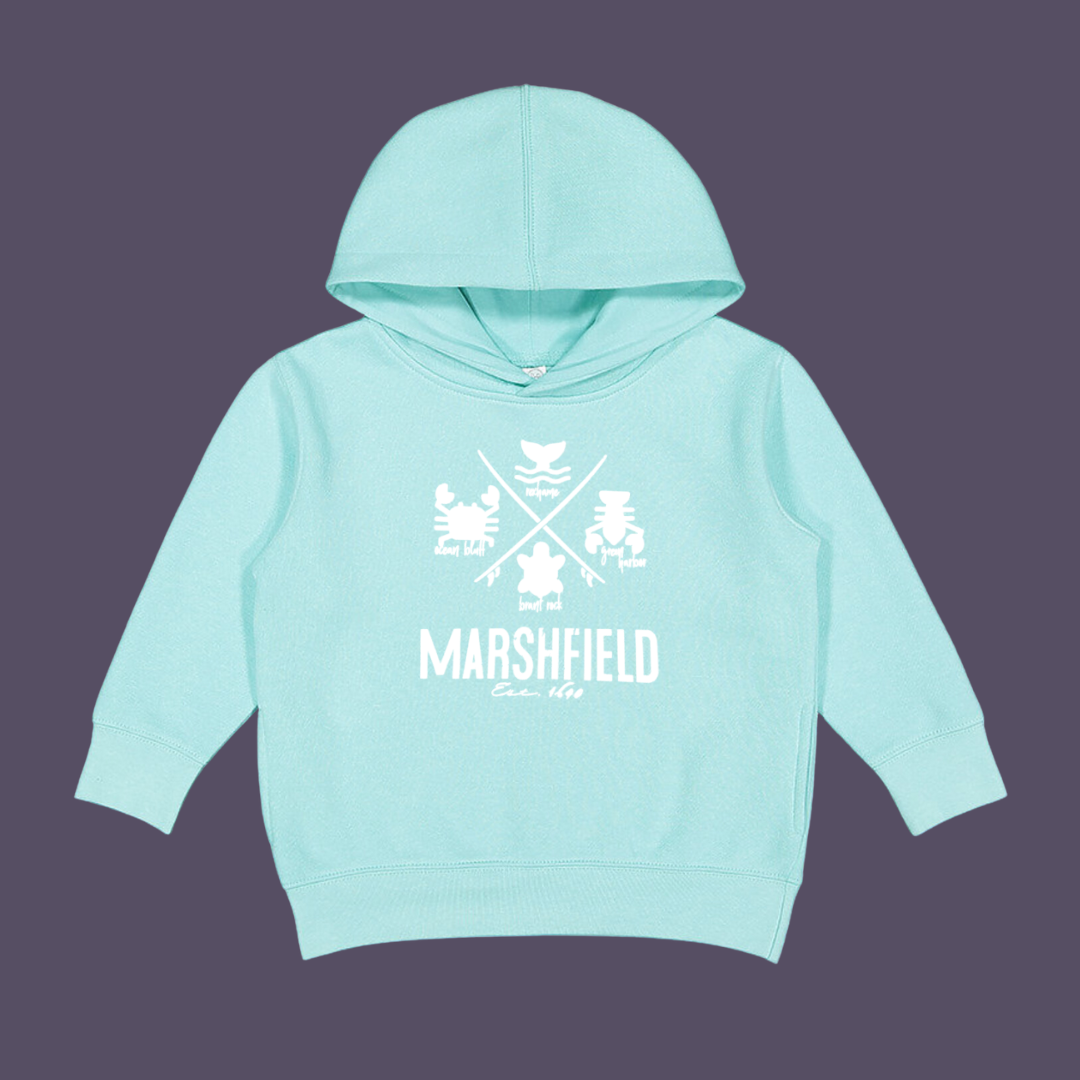 Toddler Marshfield Beaches Sea Life Hoodie