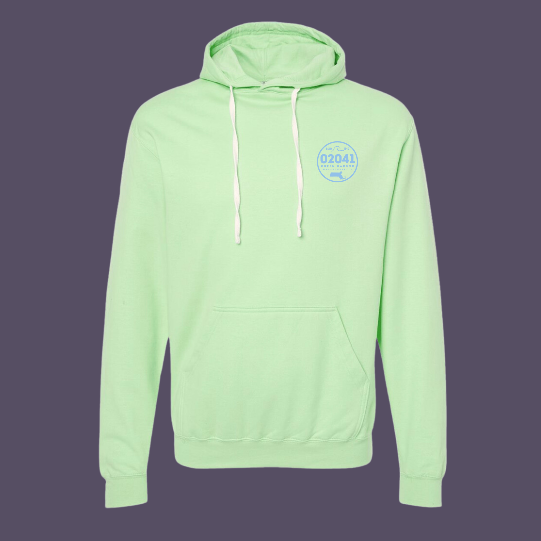 Green Harbor Nautical Zipcode Full Zip & Pullover Hoodie