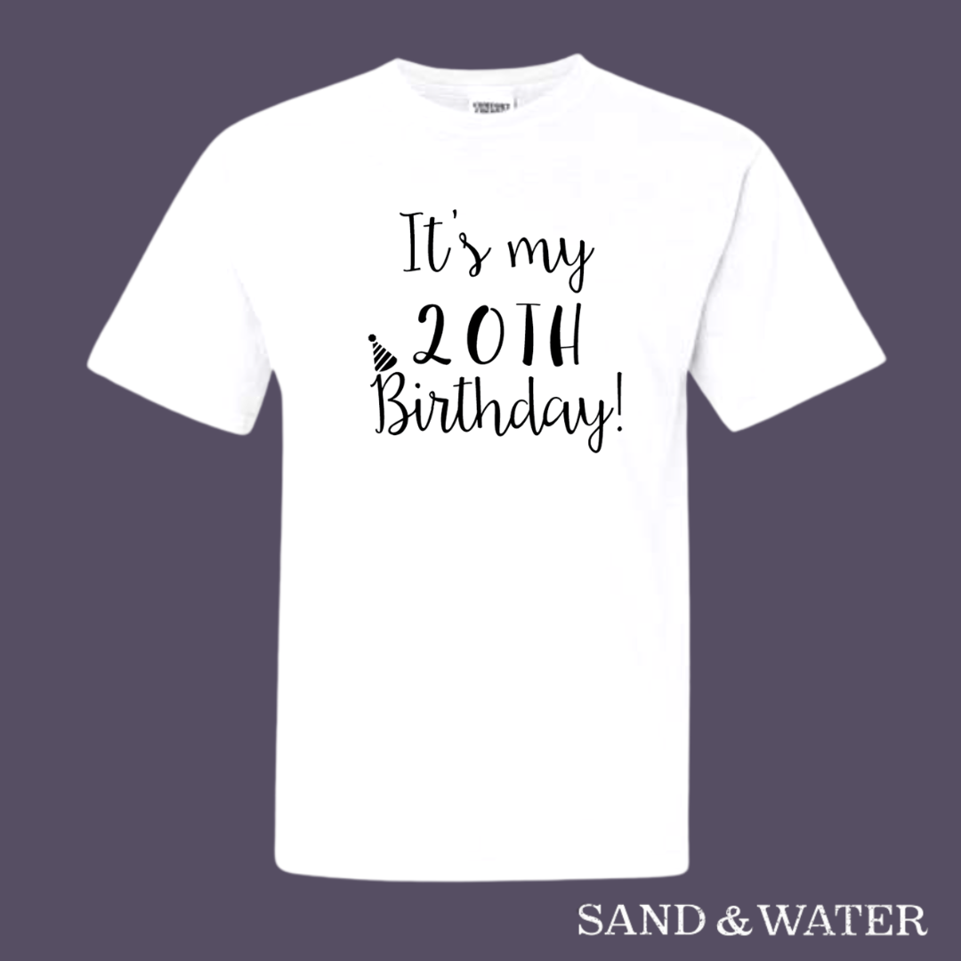 Custom Template Birthday T-Shirt Designs