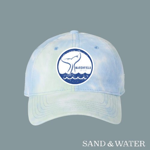 Tie Dye Marshfield Whale Tail Hat