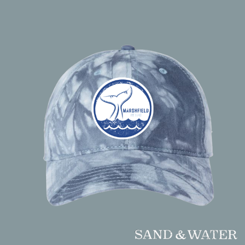 Tie Dye Marshfield Whale Tail Hat