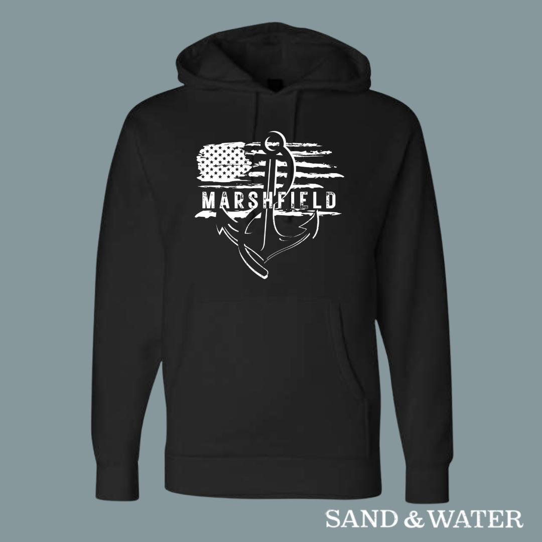 Marshfield Nautical Flag Hoodie