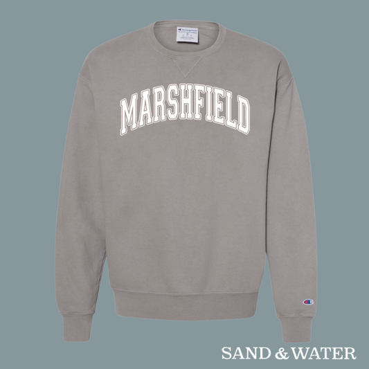 Marshfield College Style Crewneck Sweatshirt