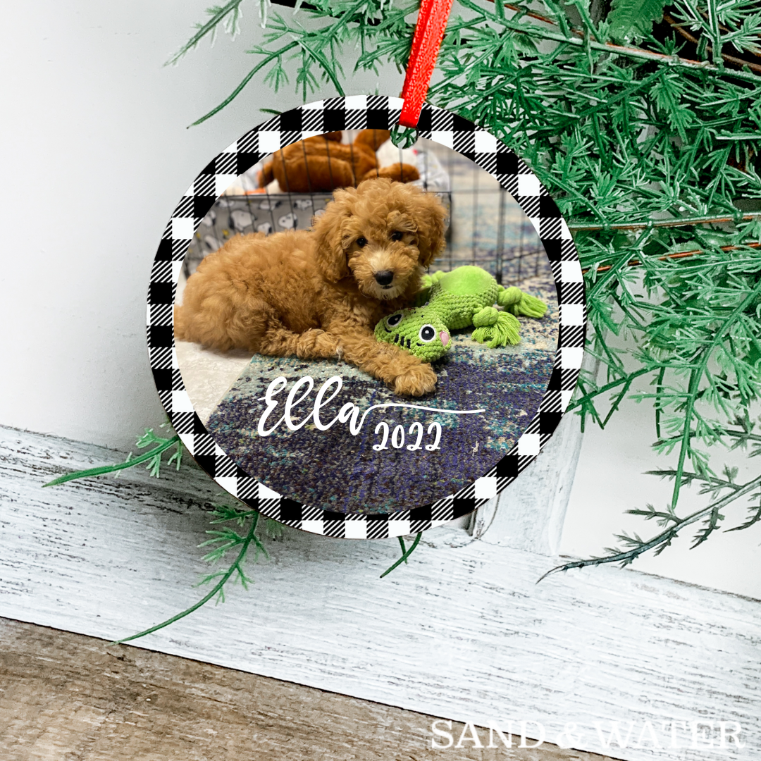 Pet Photo Custom Ornament