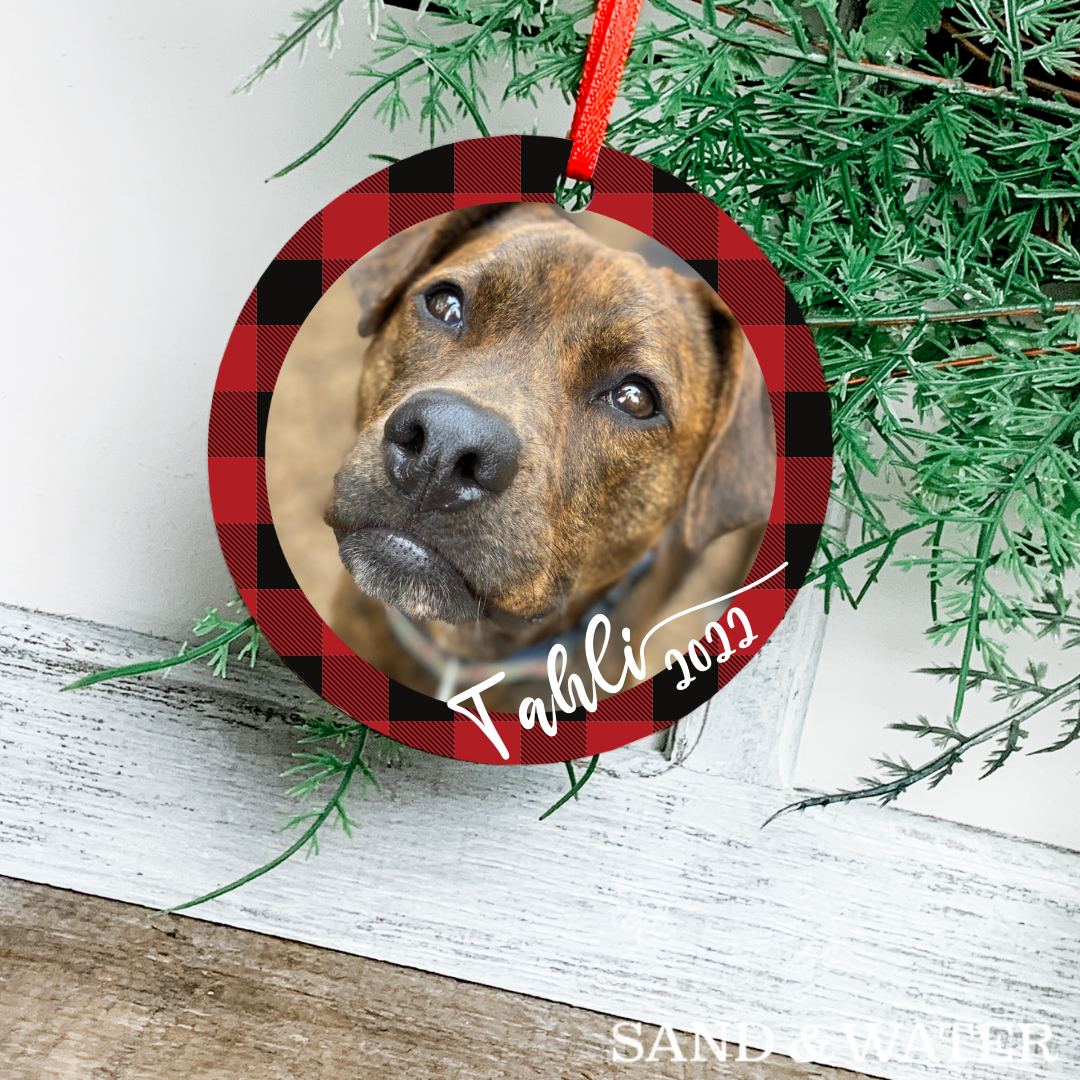 Pet Photo Custom Ornament