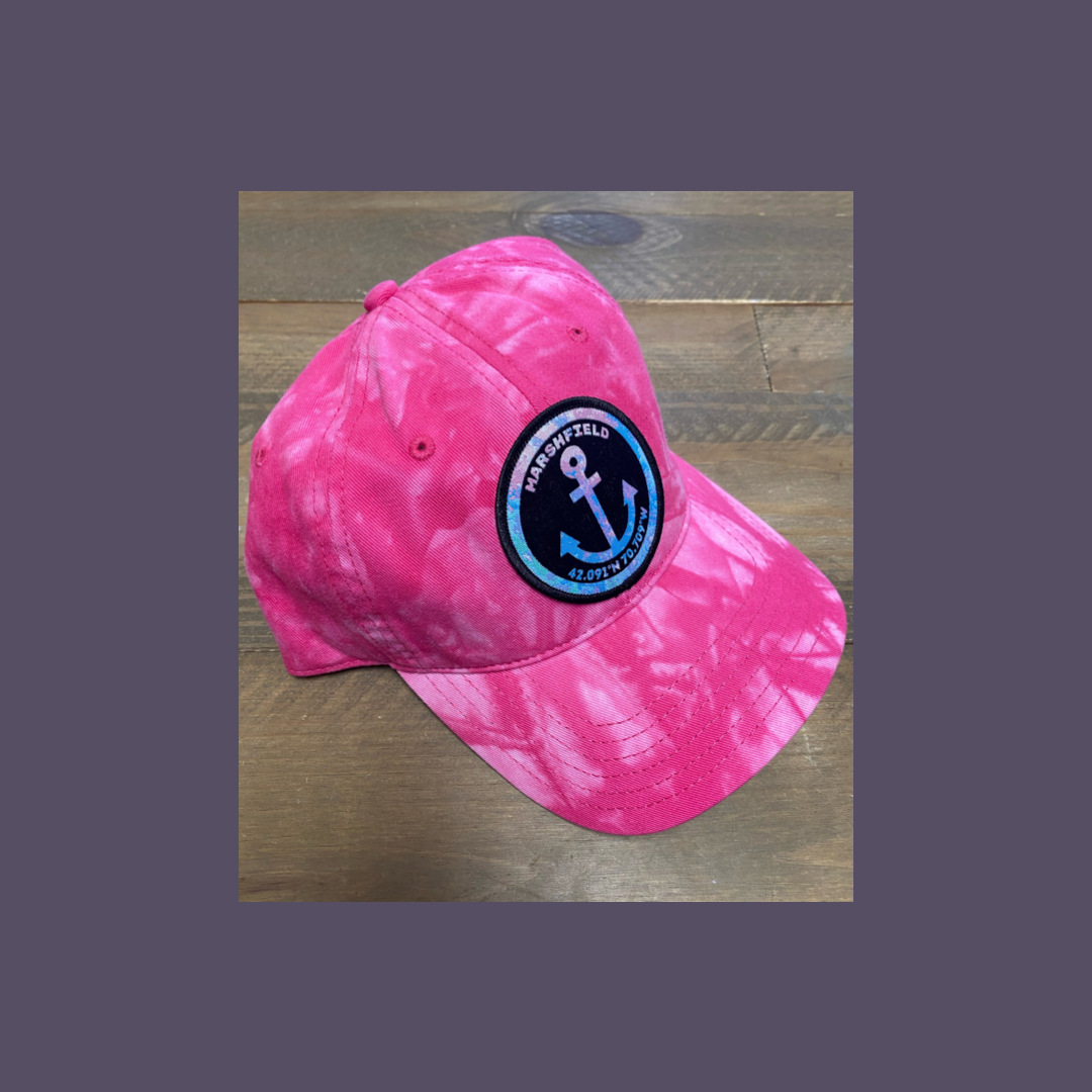 Tie Dye Marshfield Anchor Hat
