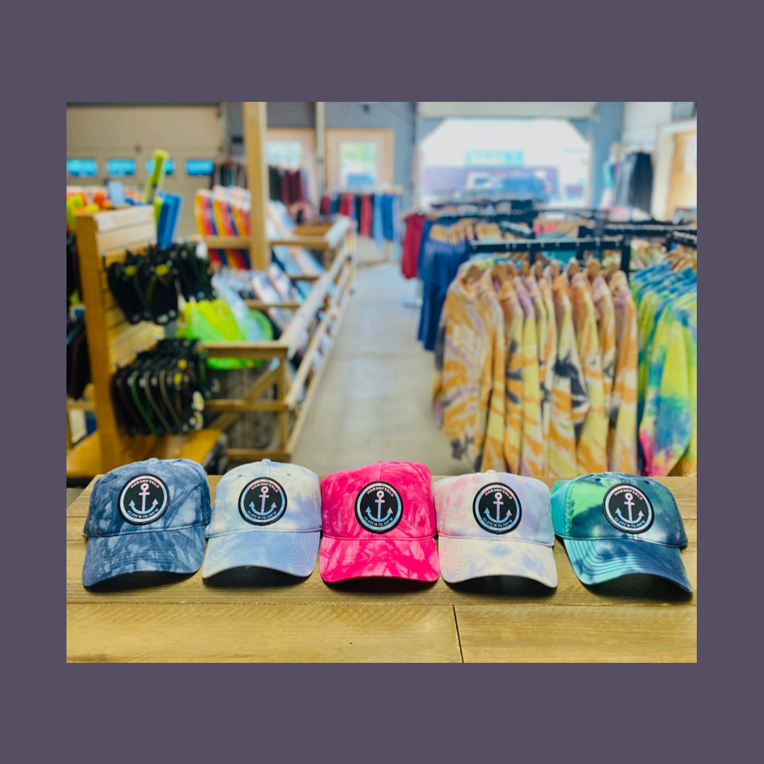 Tie Dye Marshfield Anchor Hat