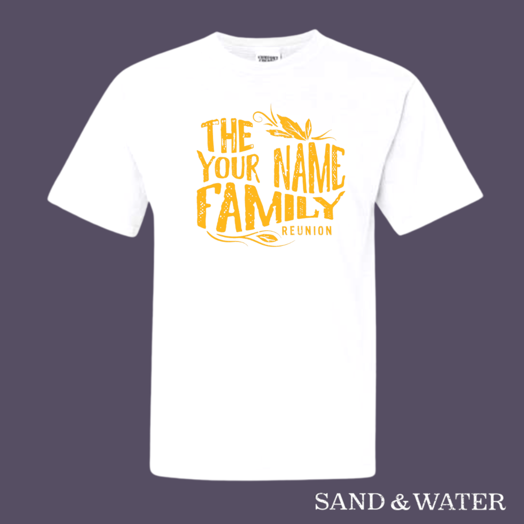 Custom Template Family Reunion Designs
