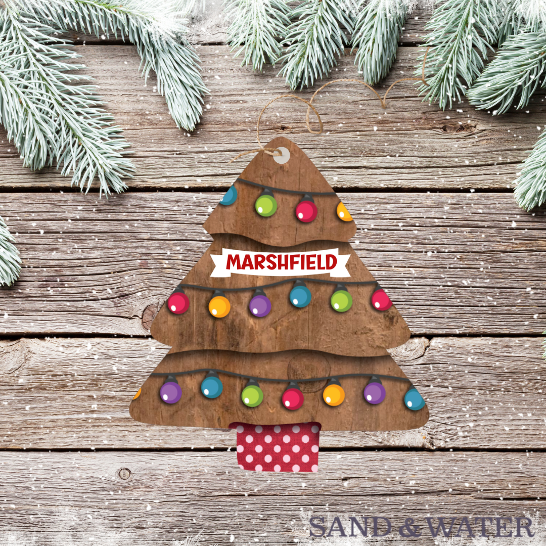 Christmas Tree Custom Ornament