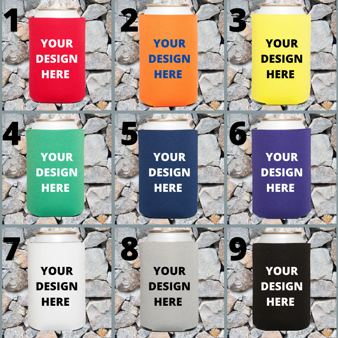 Custom Koozie Logo Design