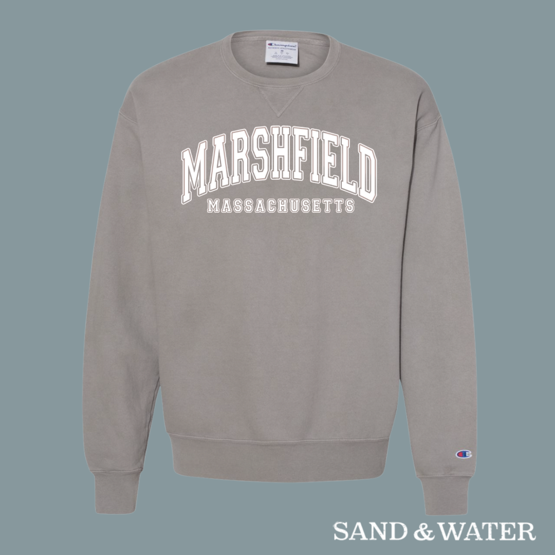 Marshfield College Style Crewneck Sweatshirt