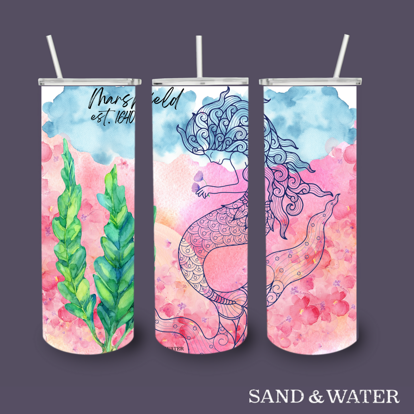 Custom Mermaid Tumbler