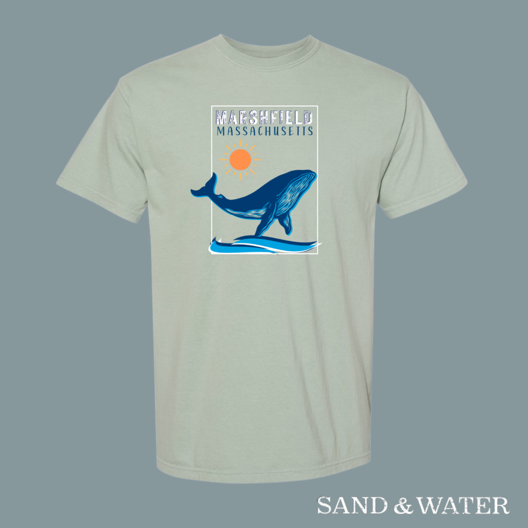 Marshfield Whale Tee