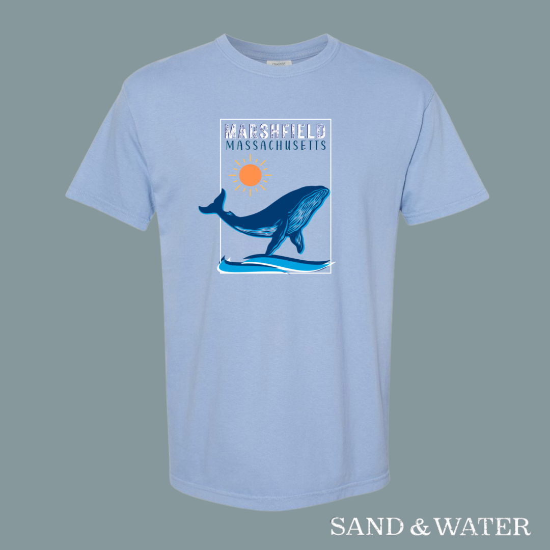 Marshfield Whale Tee