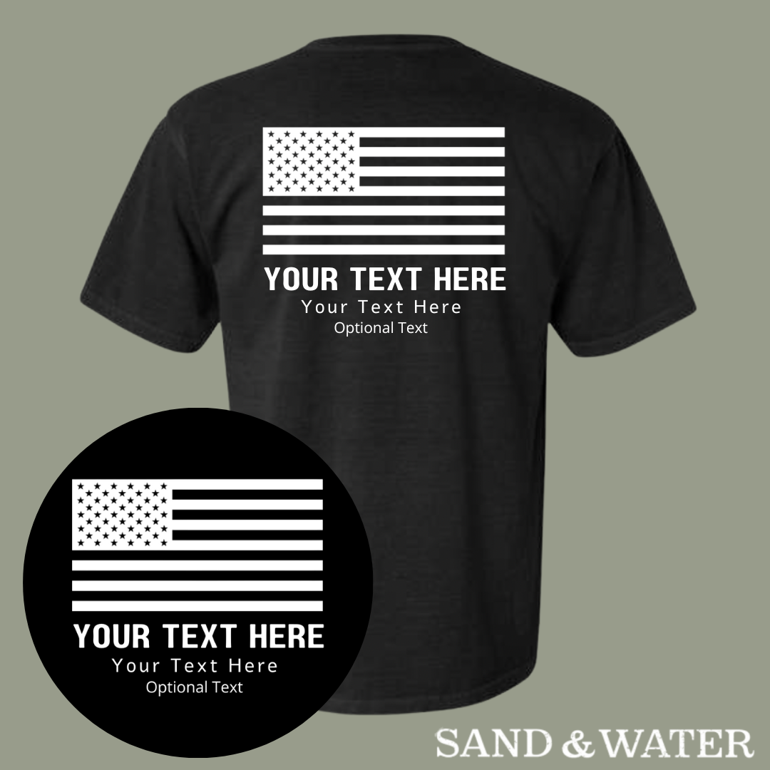 Custom Template Patriotic T-Shirt Design