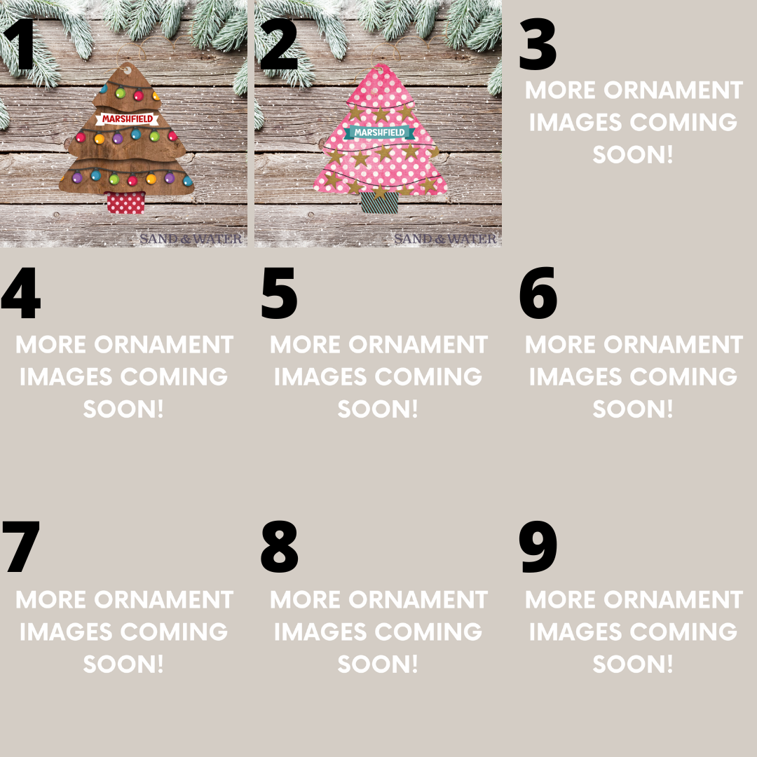 Christmas Tree Custom Ornament