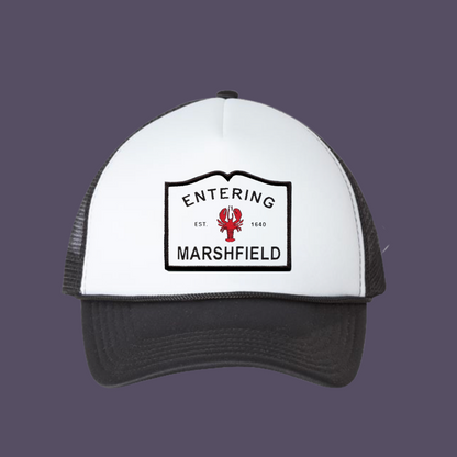 Entering Marshfield Lobster Hat
