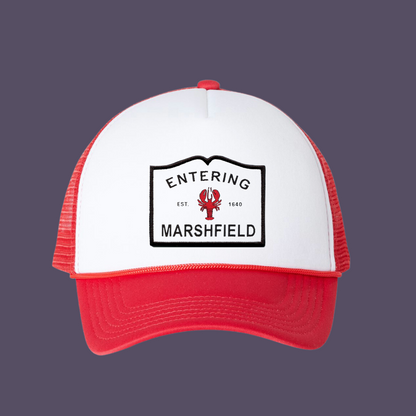 Entering Marshfield Lobster Hat
