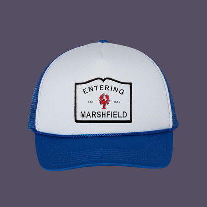 Entering Marshfield Lobster Hat