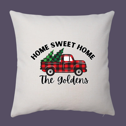 Custom Home Sweet Home Pillow Cover