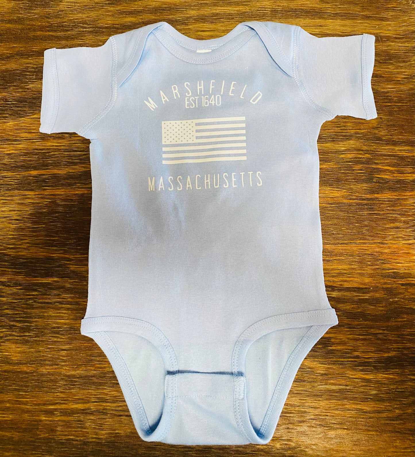 Marshfield Flag Onesie