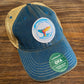 Marshfield Watercolor Whale Tail Hat