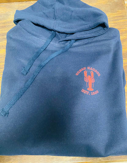 Green Harbor Lobster Flag Hoodie