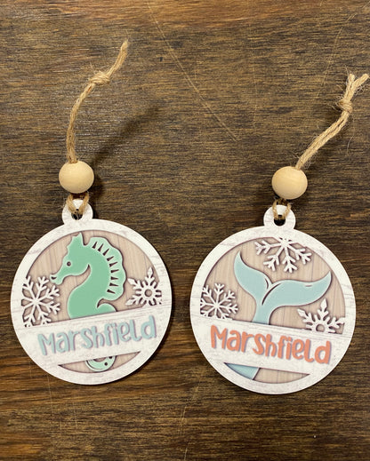 Starfish Ornament (Various Beach Areas Available!)