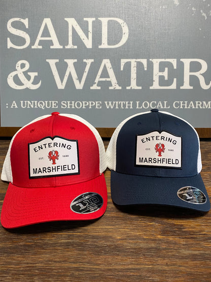 Entering Marshfield Lobster Hat