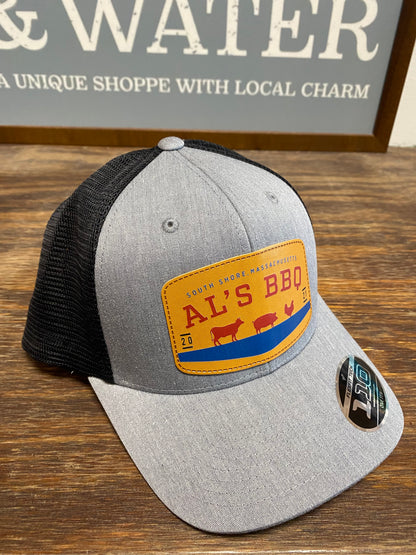 Faux Leather Custom Patch Hat - Richardson