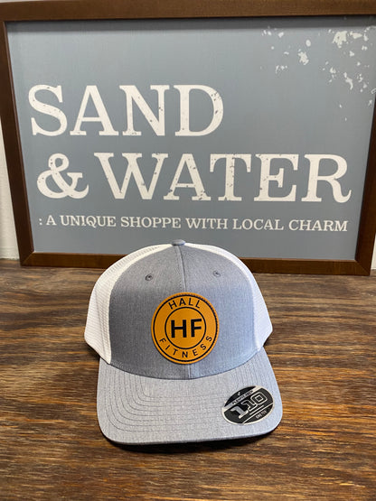 Faux Leather Custom Patch Hat - Richardson