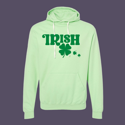 Irish 3D Puff Hoodie (Add Your South Shore Town!)