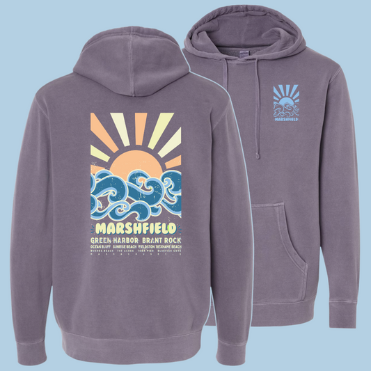 Marshfield Concert Garment Dyed Hoodie