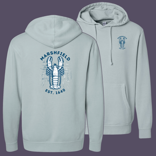 Marshfield Lobster Garment Dyed Hoodie