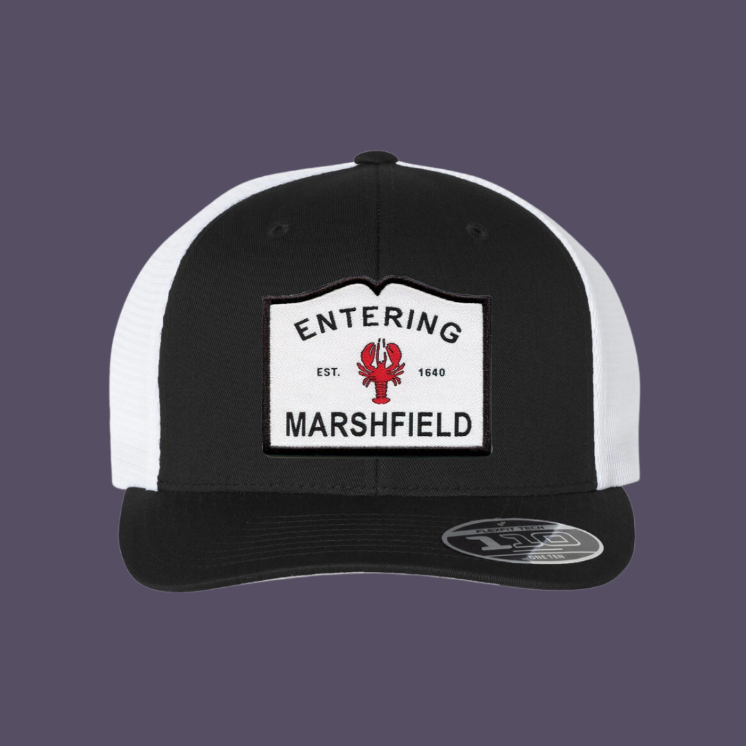 Entering Marshfield Lobster Hat