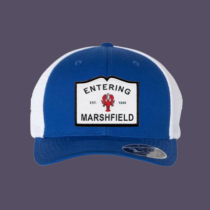 Entering Marshfield Lobster Hat