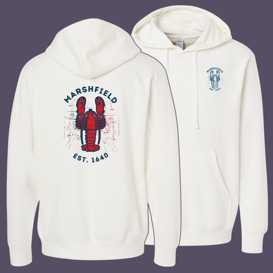 Marshfield Red Lobster Garment Dyed Hoodie