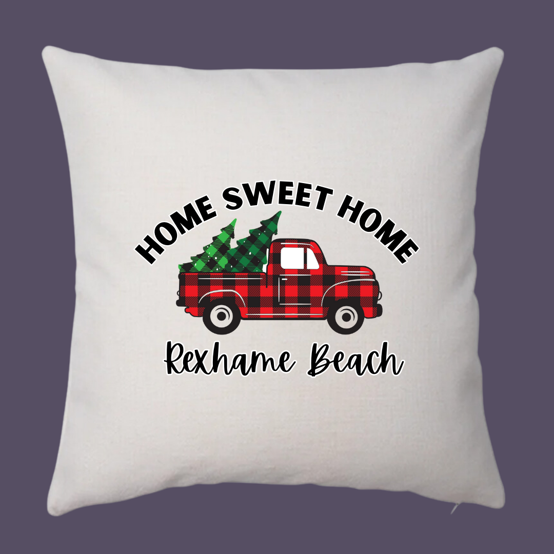 Rexhame Beach Home Sweet Home Pillow Cover