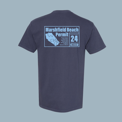 Marshfield Beach Permit Tee