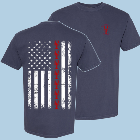Marshfield Lobster Flag Tee