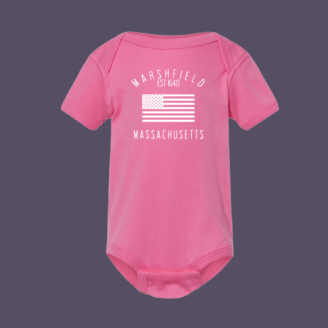 Marshfield Flag Onesie