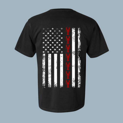 Green Harbor Lobster Flag Tee