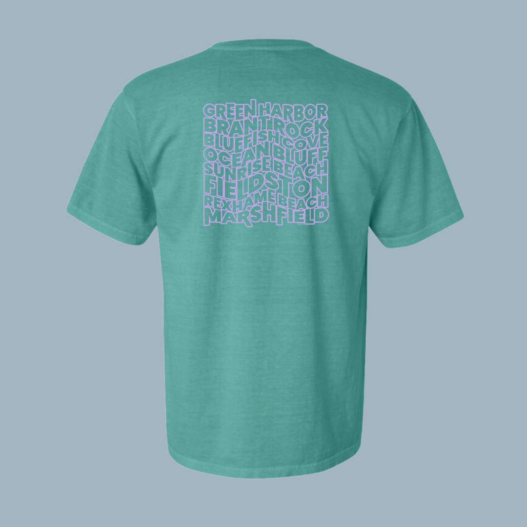 Marshfield Beaches Wavy Tee