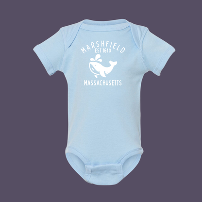 Marshfield Whale Onesie