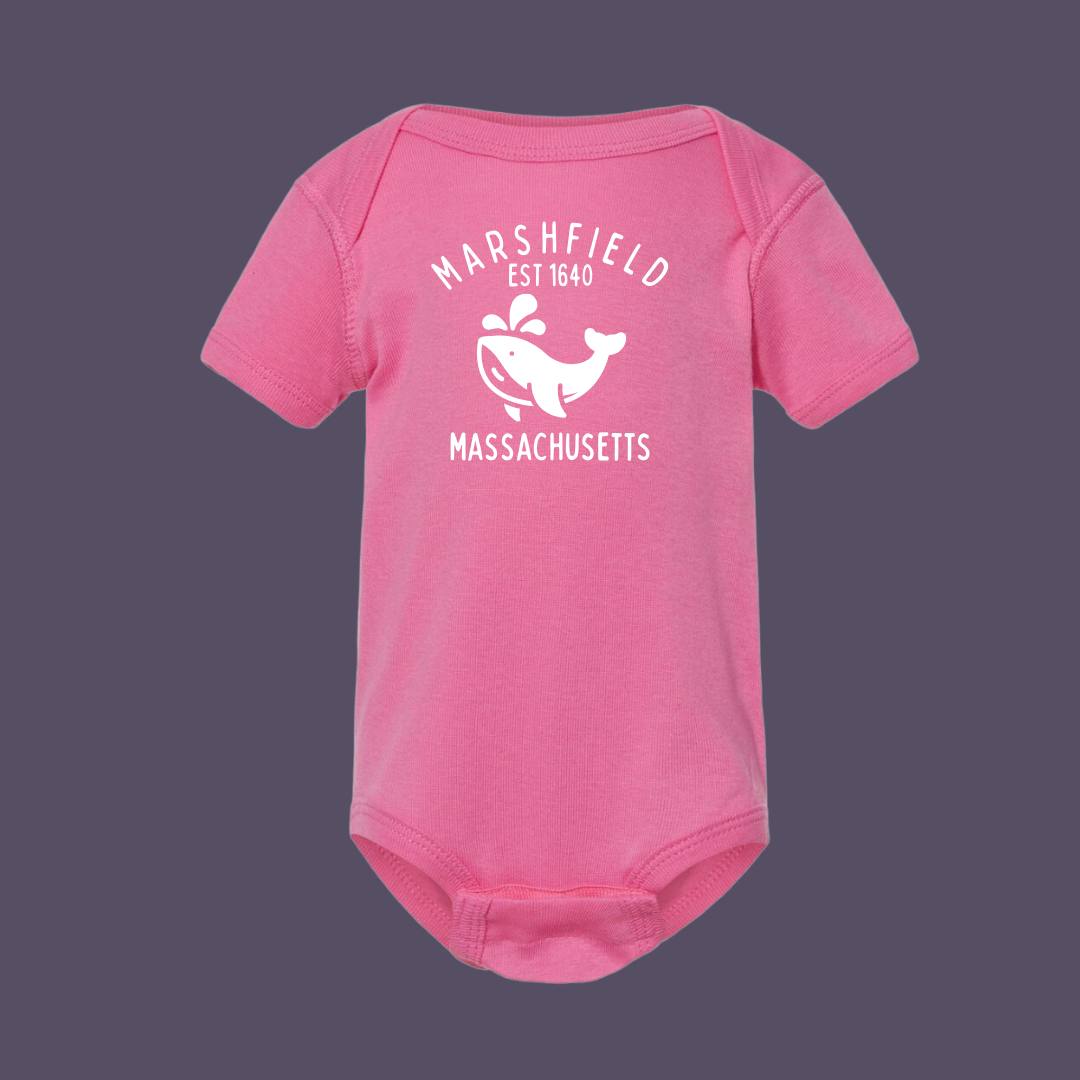 Marshfield Whale Onesie