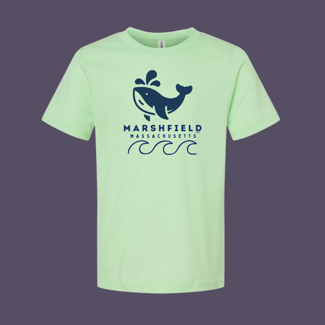 Youth Marshfield Whale Tee